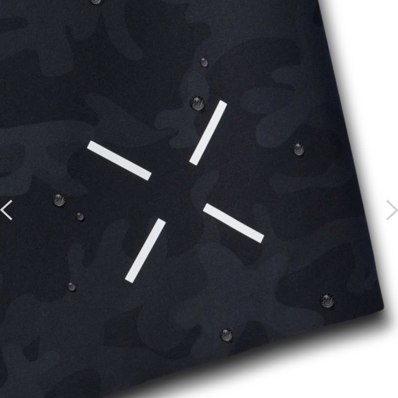 Ten Thousand Interval Short In Black Camo 7” inseam - Picture 3 of 8